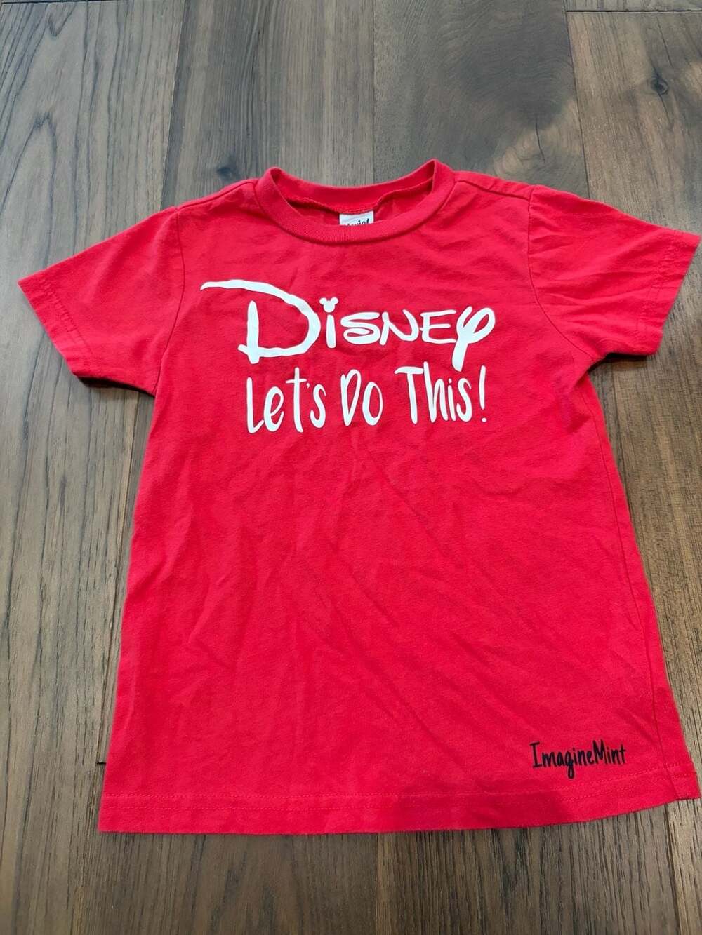 Kavio! Disney Let's Do This! Red Toddler T-Shirt